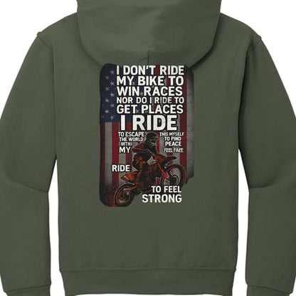 MILITARY GREEN - BACK