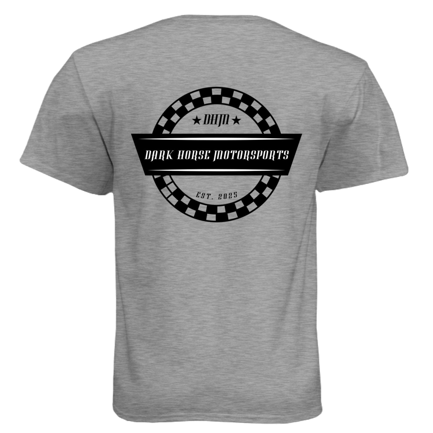 Dark Heather Grey (60/40) - BACK